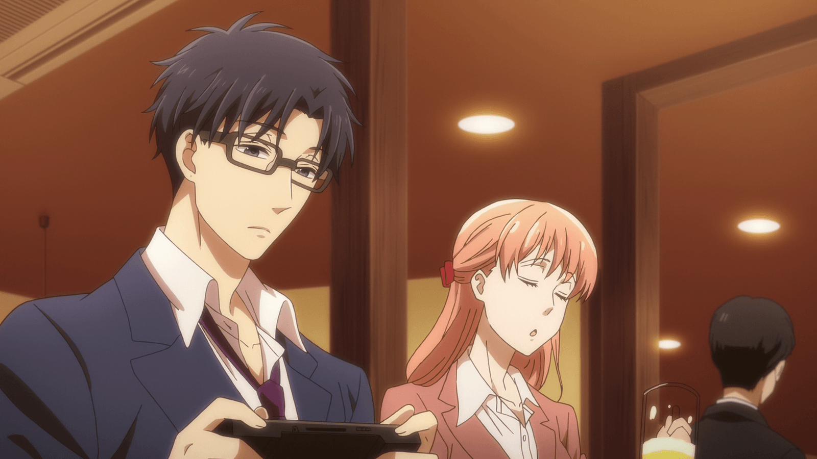 Wotakoi anime childhood friend adult romance otaku comedy
