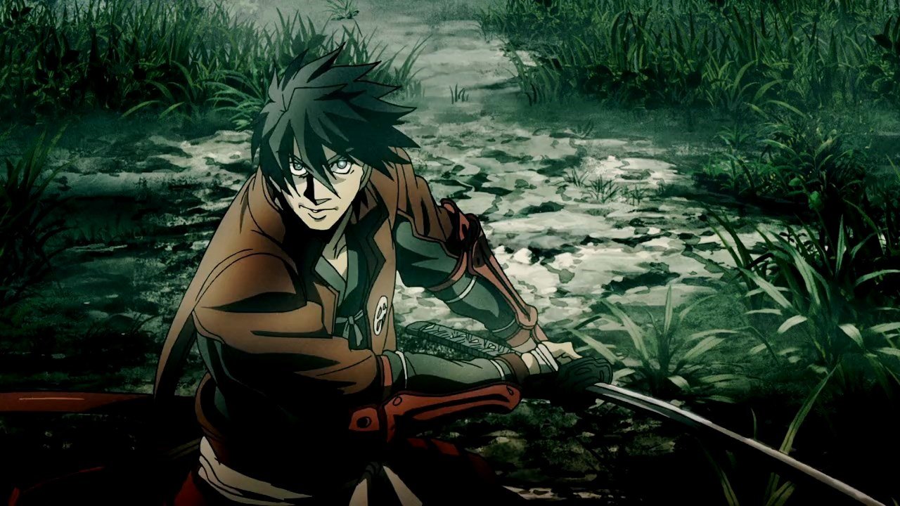 Drifters dark violent isekai anime with historical warriors