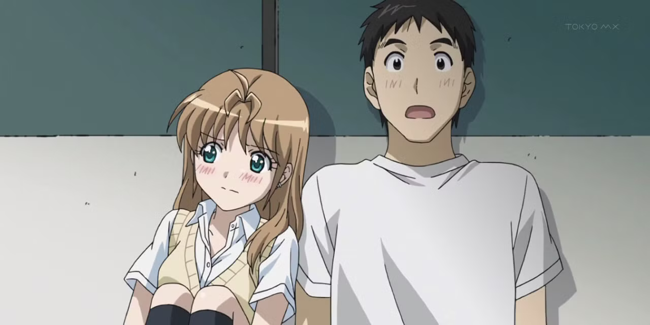 B Gata H Kei anime featuring awkward high school ecchi romance and character growth