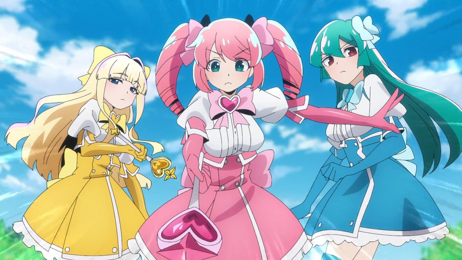 Gushing over Magical Girls anime featuring dark ecchi romance and twisted character dynamics