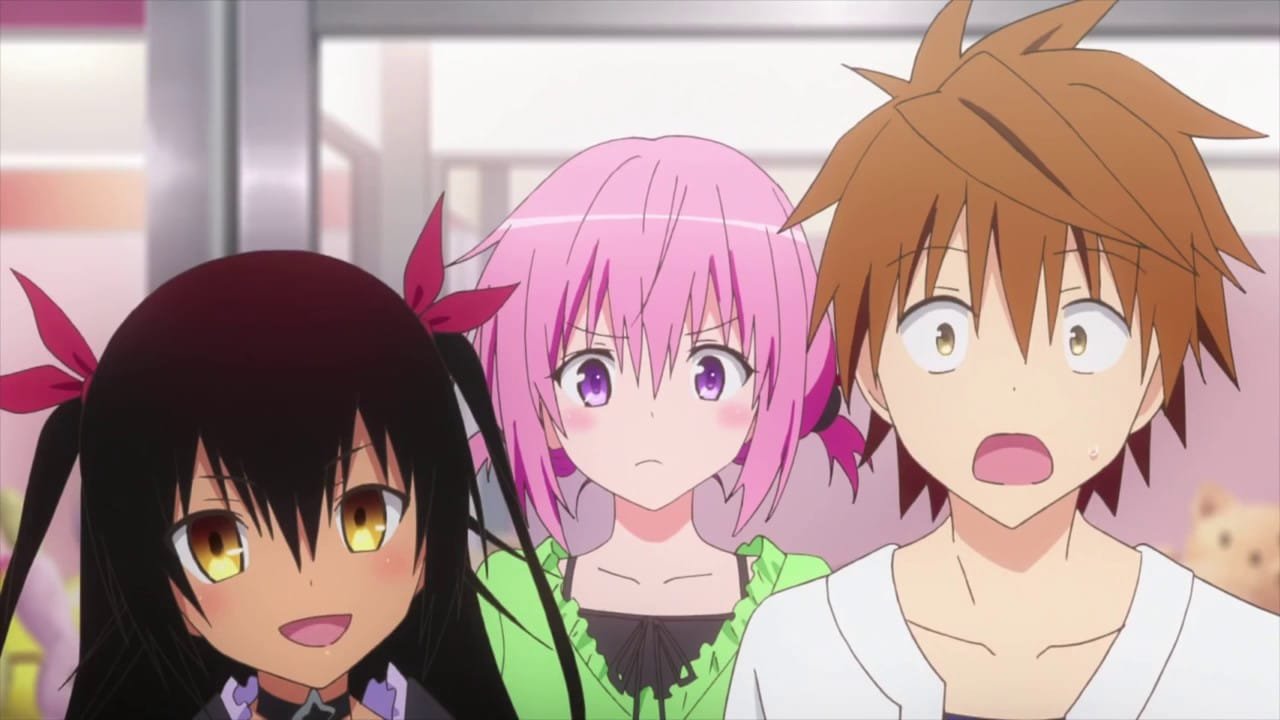 To Love Ru Darkness ecchi romance anime with intense fanservice and romantic progression