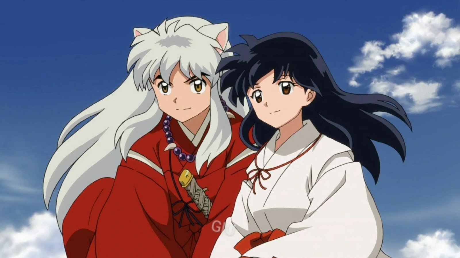 Inuyasha anime featuring enemies to lovers romance between Inuyasha and Kagome
