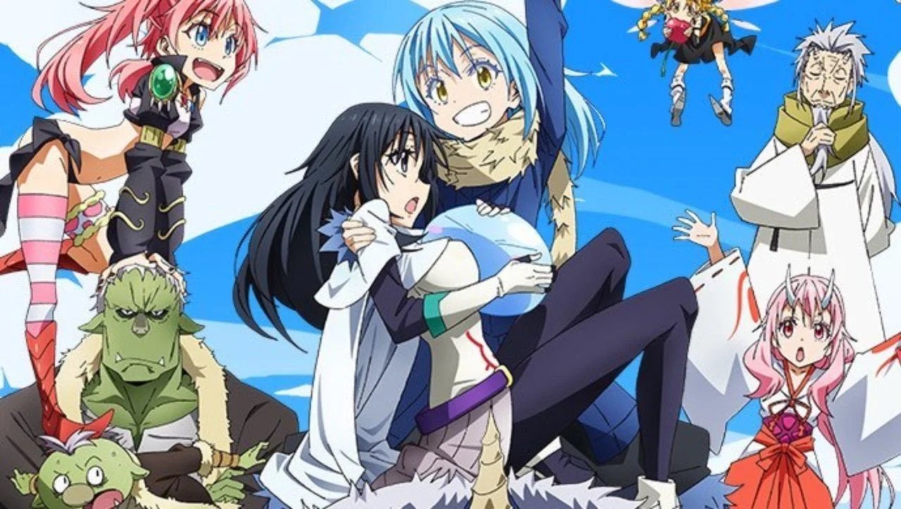 That Time I Got Reincarnated as a Slime isekai anime with overpowered main character Rimuru