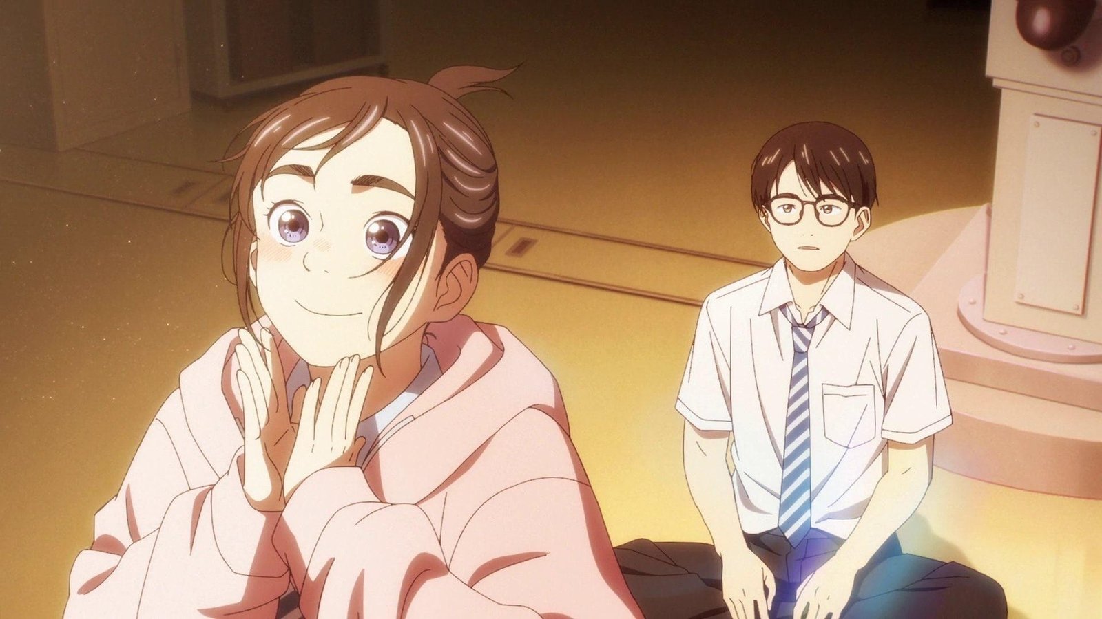 Insomniacs After School anime featuring quiet school romance and sleepless nights