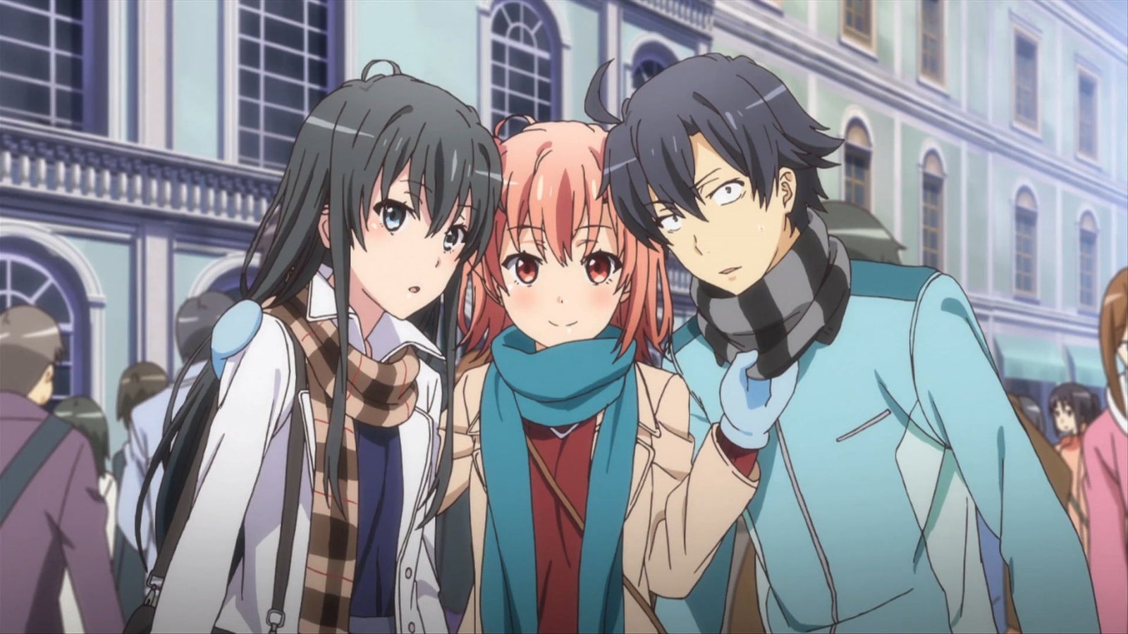 Oregairu school romance anime featuring cynical introverted boy and emotional drama