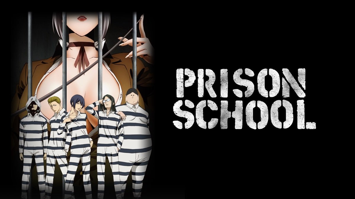 Prison School ecchi comedy anime with extreme fan service and satire