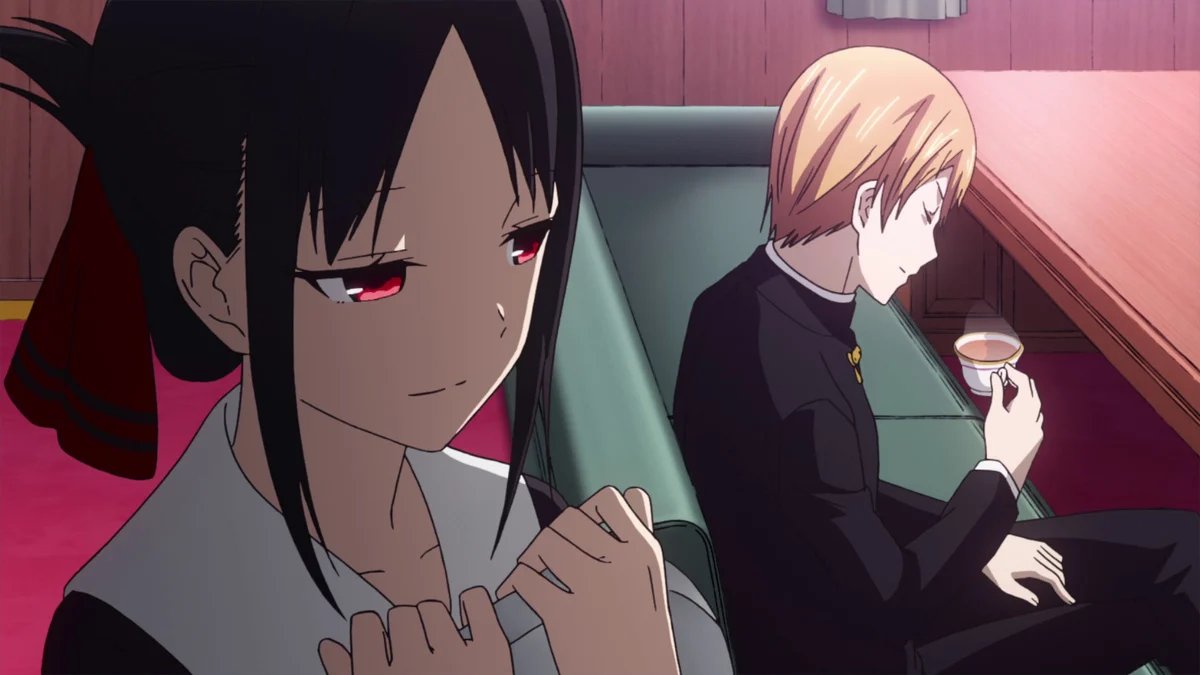 Kaguya-sama Love Is War anime romantic comedy psychological mind games