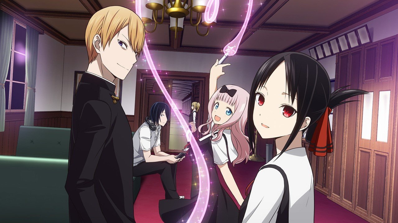 Kaguya-sama Love Is War anime romantic comedy psychological battle of love