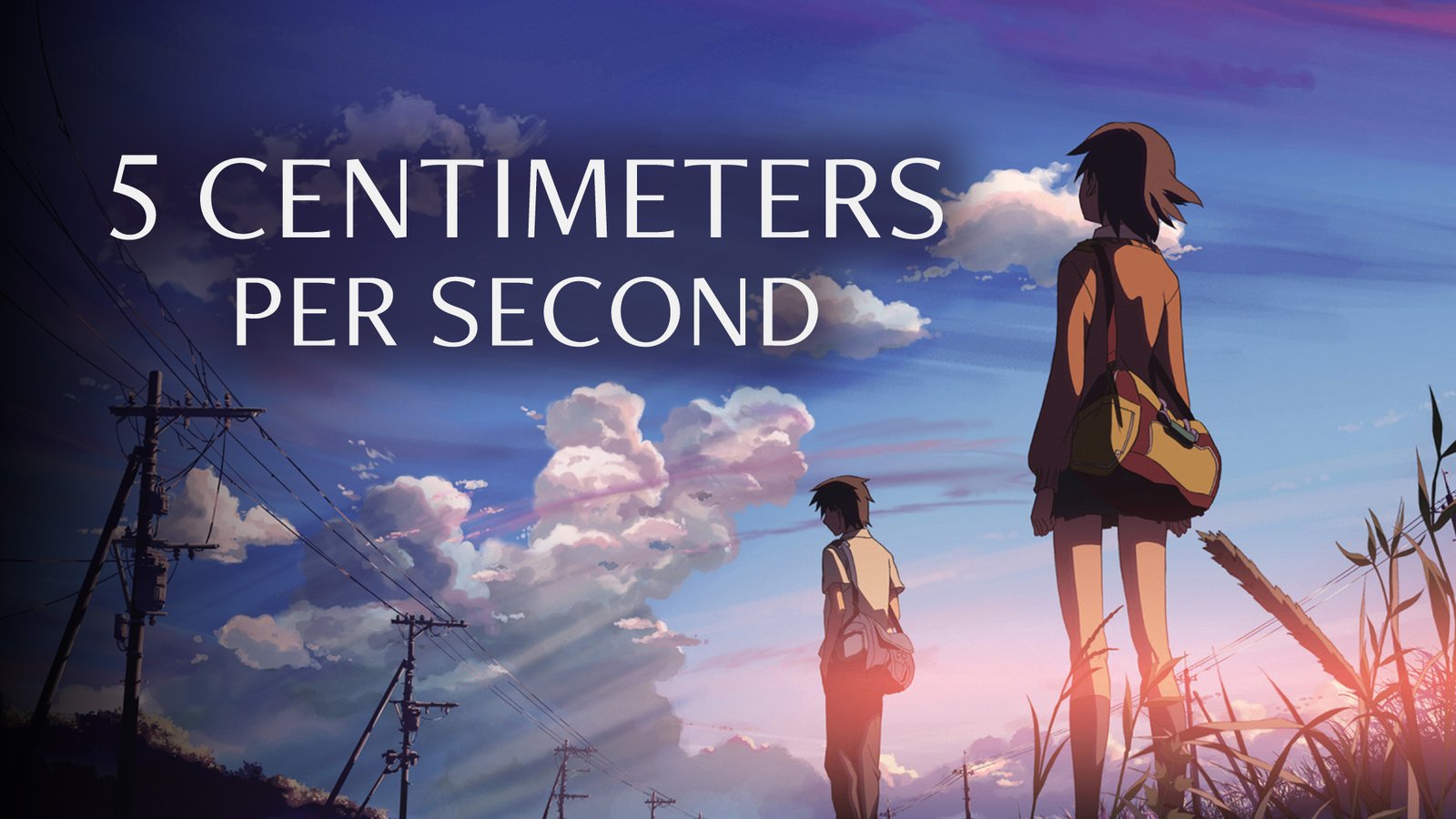 5 Centimeters per Second anime movie known for quiet heartbreak and lost love