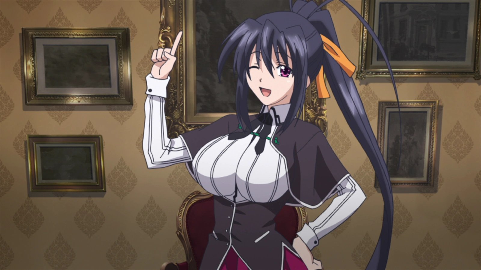 Akeno Himejima anime waifu