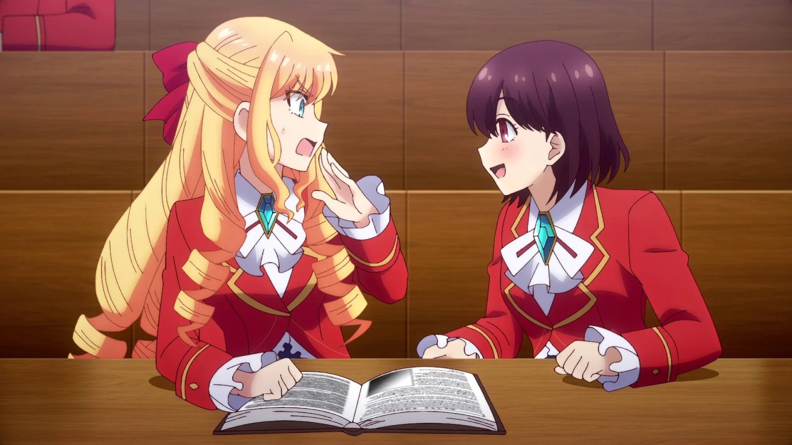 I'm in Love with the Villainess anime featuring yuri romance and villainess reincarnation