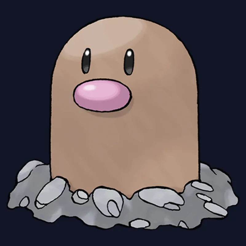 Diglett (Ground) - Profile Image