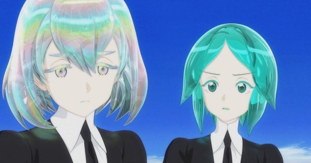 Land of the Lustrous Phos Transformation Dark Evolution Anime