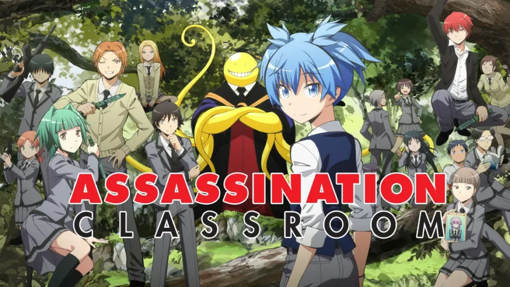 Assassination Classroom emotional ending featuring Koro-sensei and Class 3-E