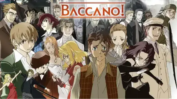 Baccano short anime non linear storytelling action crime supernatural