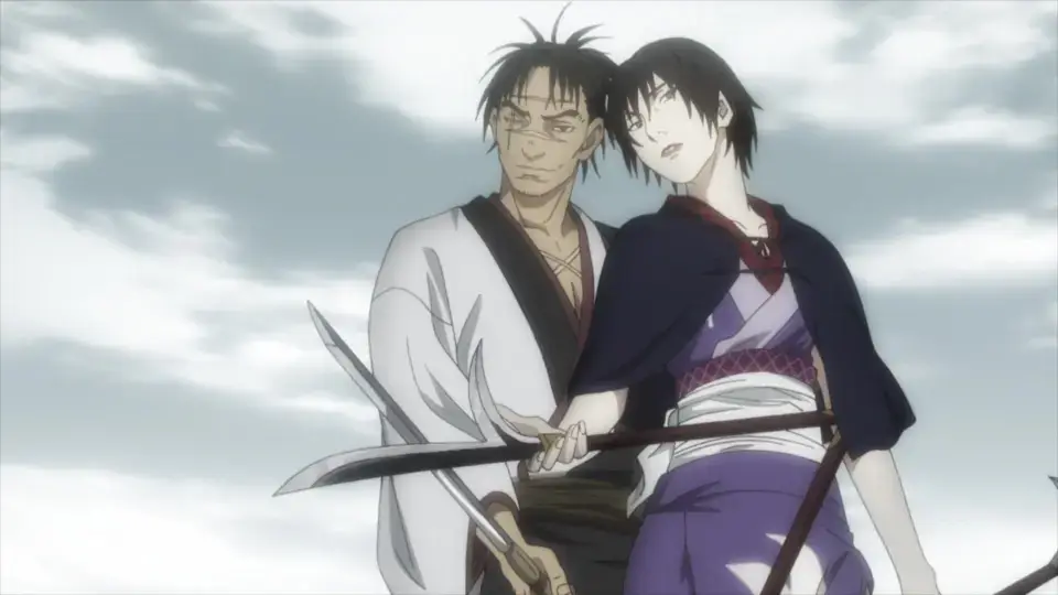 Blade of the Immortal anime featuring a cursed swordsman on a revenge journey