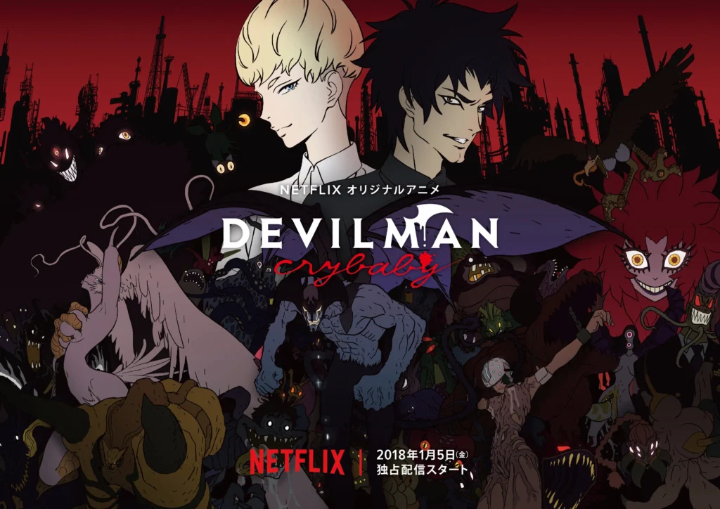 Devilman Crybaby anime banned or censored in multiple countries for extreme content