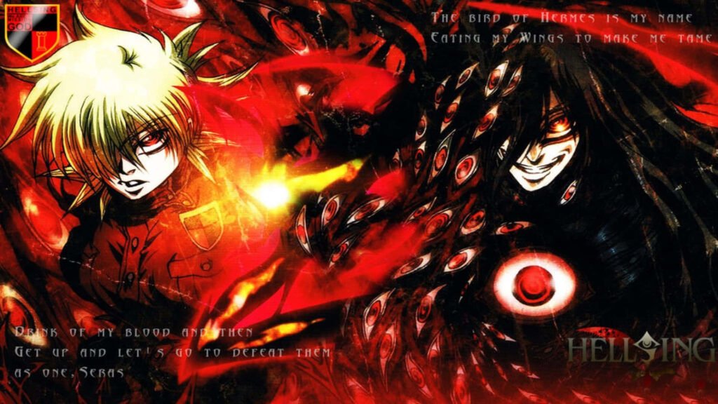 Hellsing Ultimate anime featuring an immortal and unstoppable vampire protagonist