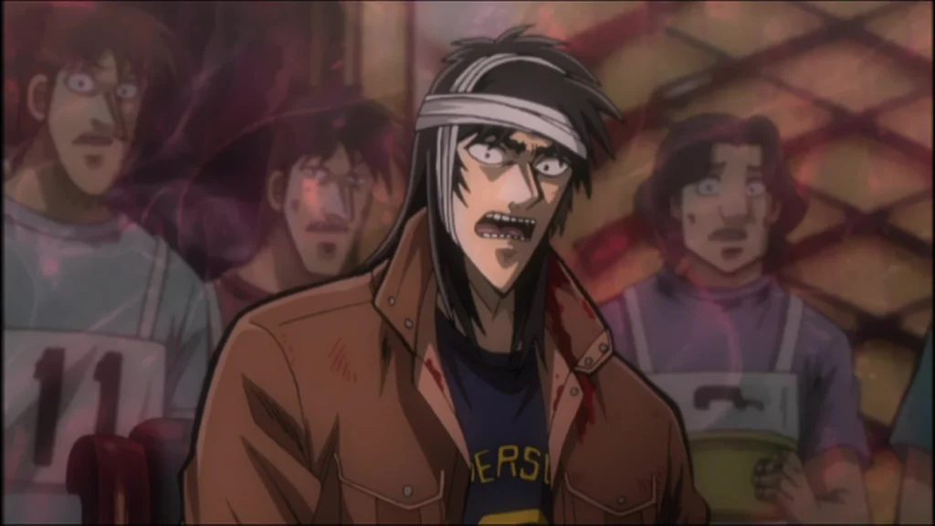 Kaiji Ultimate Survivor psychological anime about gambling despair and survival