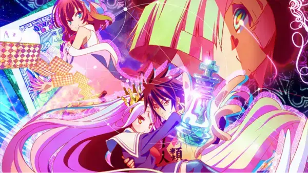 No Game No Life short anime with overpowered main characters and high strategy