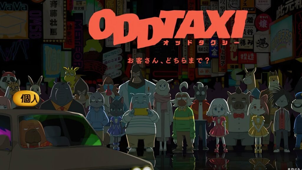 Odd Taxi mystery anime with subtle storytelling hidden connections and plot twists