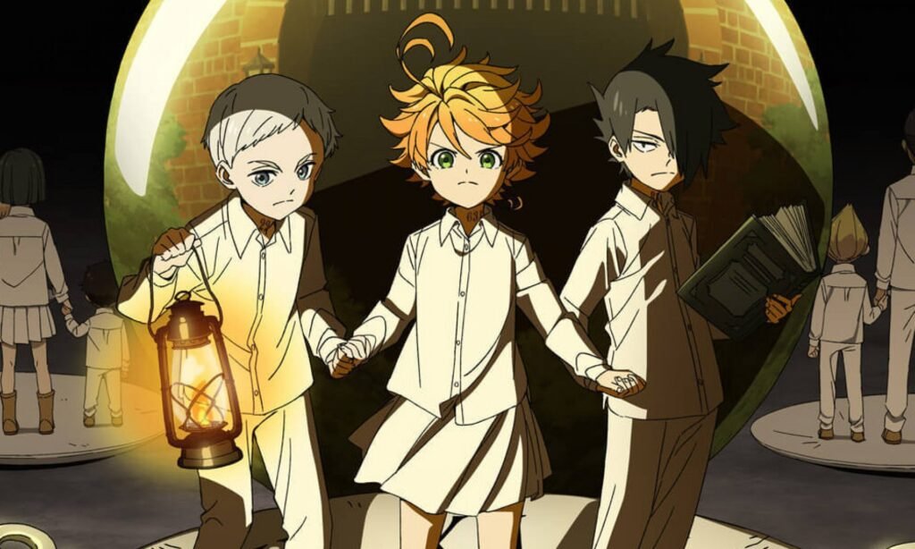 The Promised Neverland anime about children survival secrets and shocking revelations