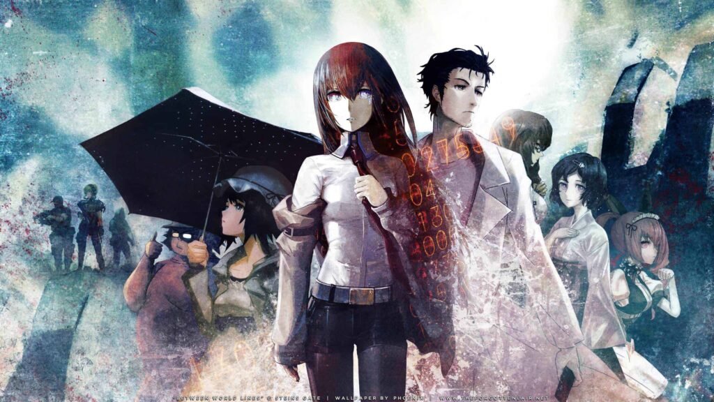 Steins Gate psychological anime exploring time loops trauma and mental collapse