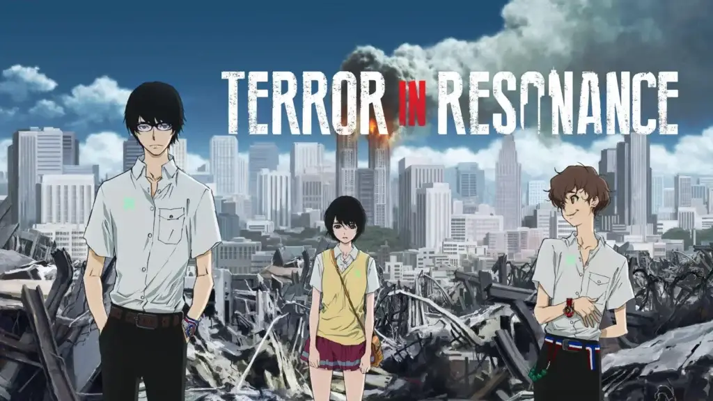 Terror in Resonance short anime about terrorism identity trauma and psychological tension