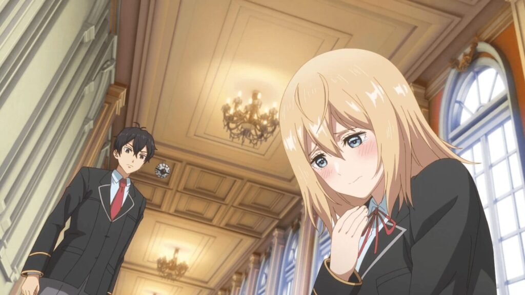 Trapped in a Dating Sim isekai romance anime with real relationship progress